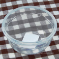 China manufacturer bpa free plastic round food container with lid